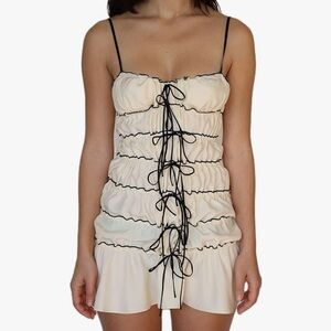 Mirror Palais INSPIRED Ruffle Tunnel Mini